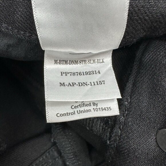Everlane Uniform Men’s NWT Black The Slim 4-Way Stretch Designer Jean W34/L32 - Picture 7 of 11